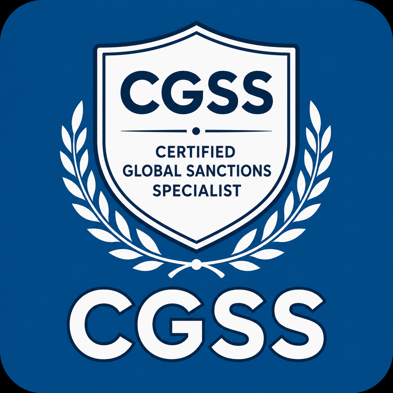 CGSS国际制裁合规师考试